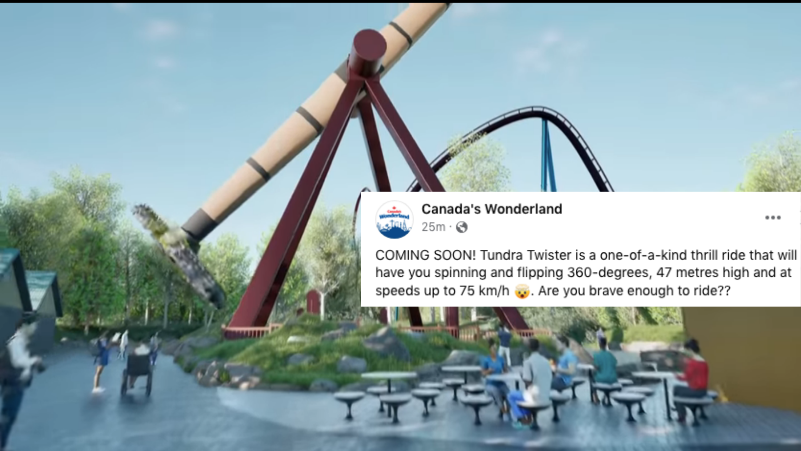 Canada's Wonderland Has A New Ride This Summer | Rock 95