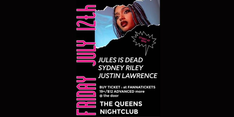 Jules is Dead Event Poster