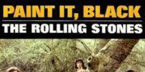 the roling stones paint it black picture