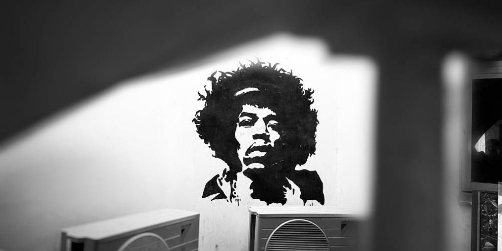 jimi hendrix painting