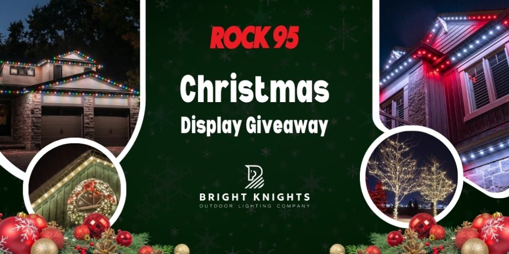 Rock 95 Christmas Display Giveaway