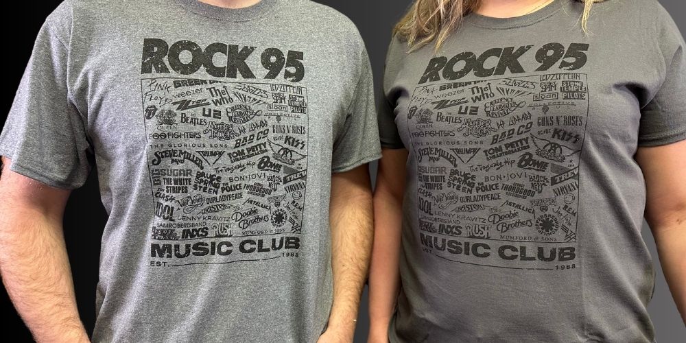 Rock 95 Limited Edition T-Shirts: Get Yours And Support The