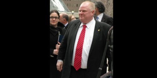 Rob Ford via wikimedia commons from West Annex News