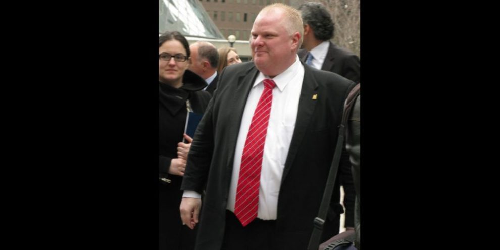 Rob Ford via wikimedia commons from West Annex News