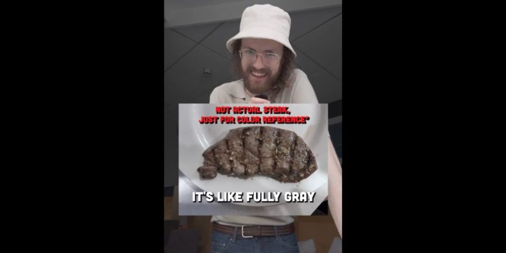 liam nelson grey steak VIA TikTok