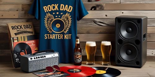 Rock Dad Starter Pack: Gifts for dad