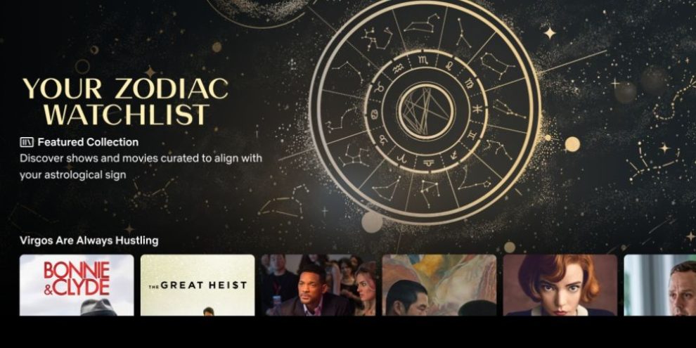 Netflix Zodiac sign