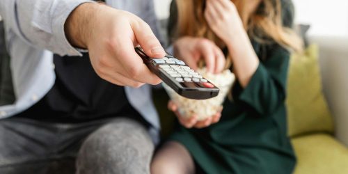 Watching TV via pexels by JESHOOTS.com