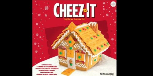Cheez- it gingerbread house via FB