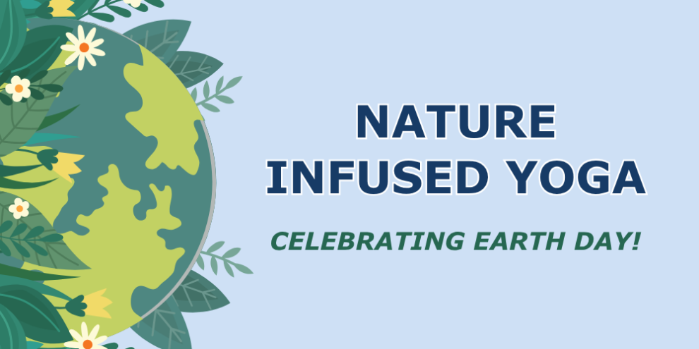 Celebrate Earth Day with Nature Infused Yoga at the Tiffin Centre for Conservation. Hosted by Nottawasaga Valley Conservation Authority.