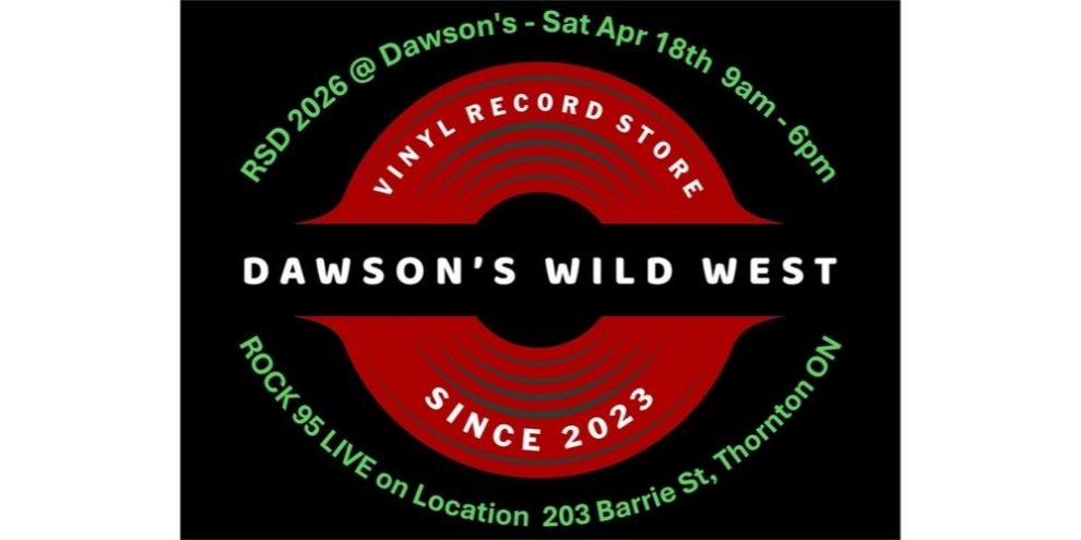 Record Store Day 2026 @ Dawson's Wild West Vinyl in Thornton with Craig Ross.