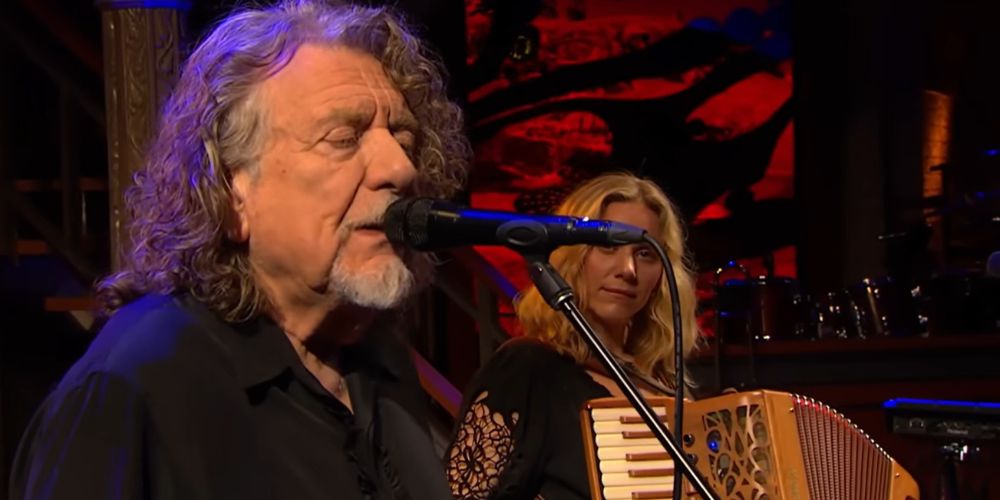 Watch Robert Plant perform “Ramble On” during Late Show appearance