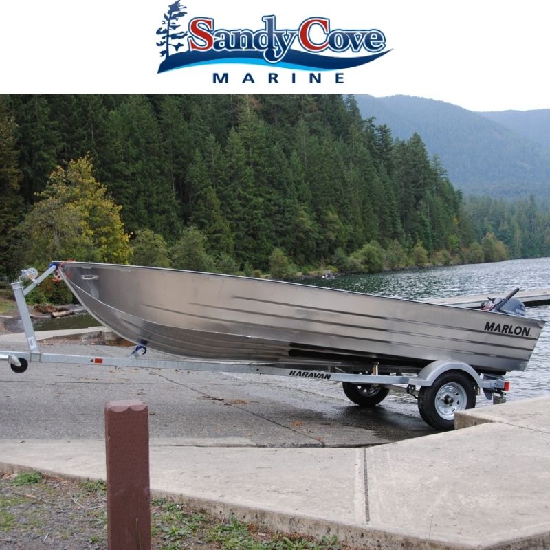 A 14 FT Marlon Fishing Boat, with Trailer and Mercury Outboard Motor