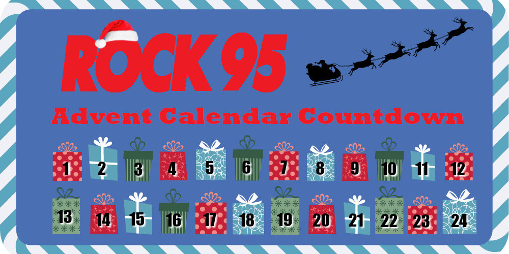 Rock 95's Advent Calendar Countdown Rock 95