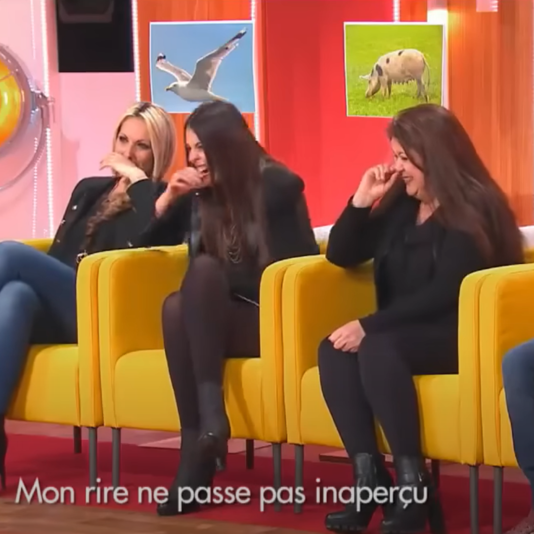 A French TV Show Sits Down a Group With… Unusual Laughs