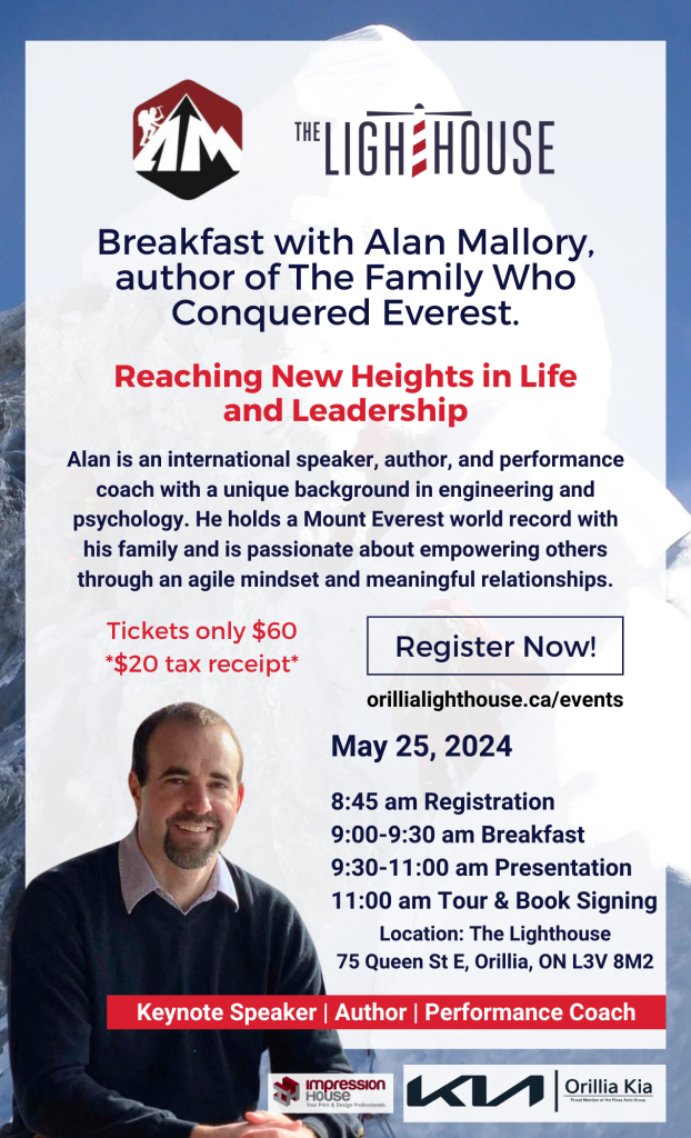 poster for event with alan mallory